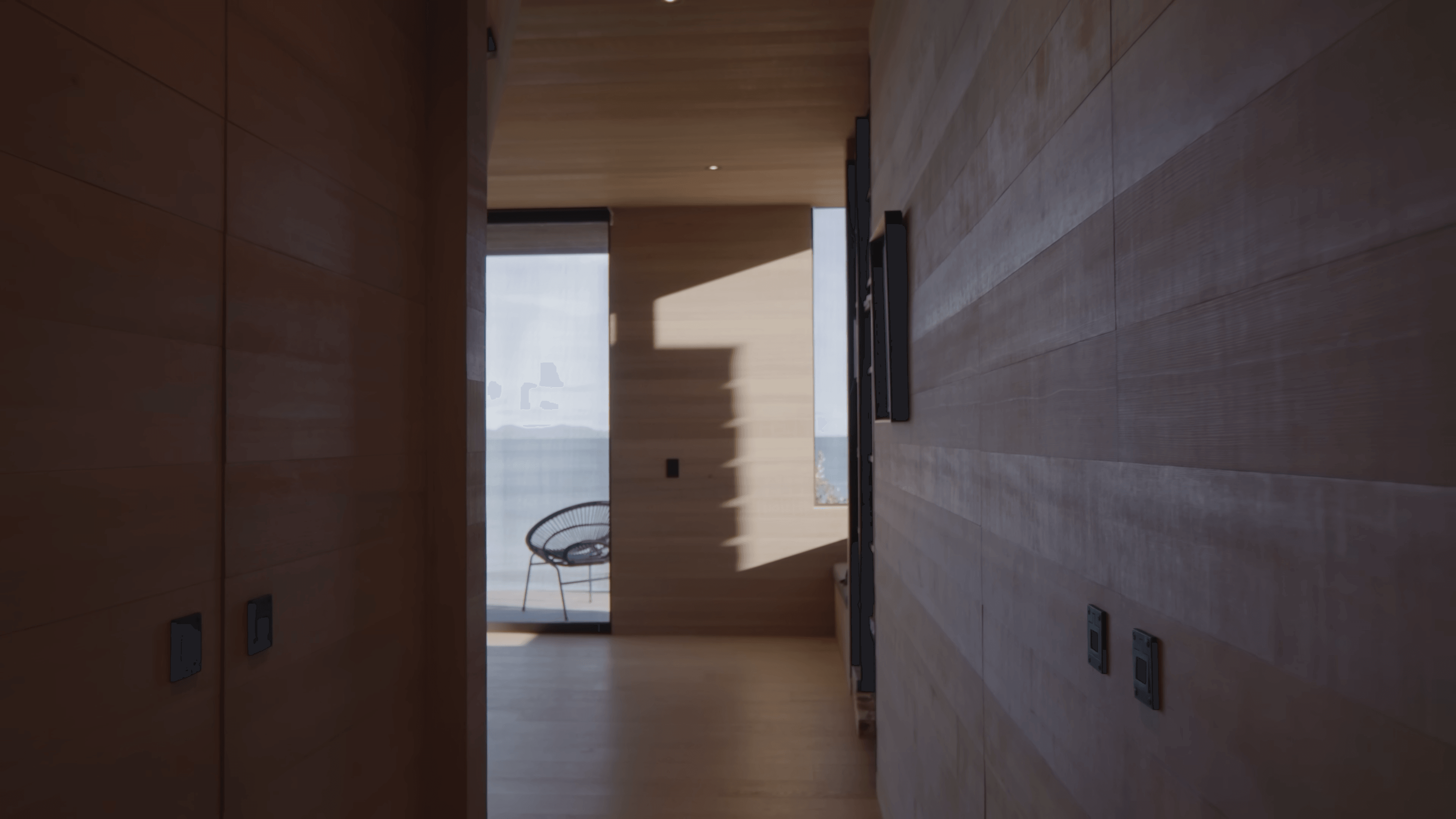 The Kilns — wardrobes and hallway